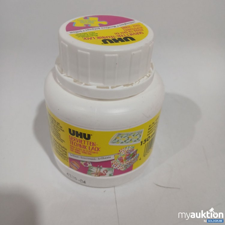 Artikel Nr. 893266: Uhu Servietten Technik Lack 150ml 