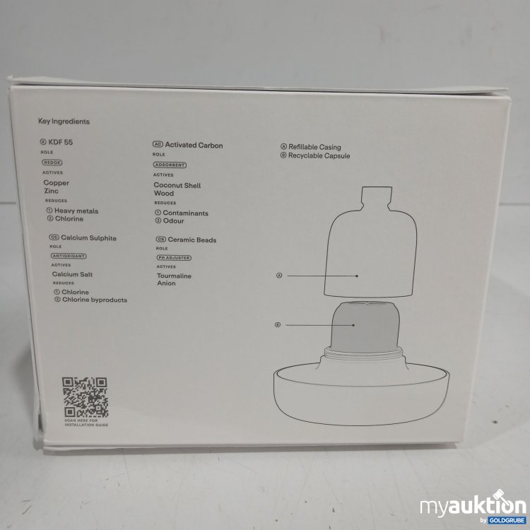 Artikel Nr. 986266 Artikel Nr. 986266: Hello Klean Filter 01 Rain Shower Casing & Capsule