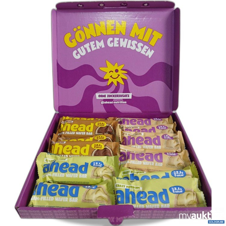 Artikel Nr. 995266 Artikel Nr. 995266: AHEAD MIX Box verschiedene only Sugar Riegel