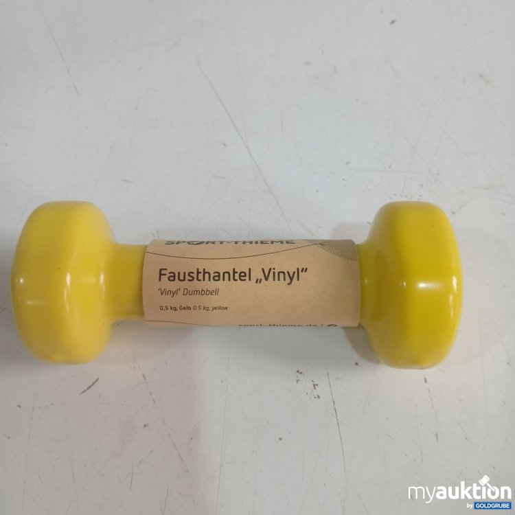 Artikel Nr. 525267: Sport Thieme Fausthantel Vinyl 0,5kg 