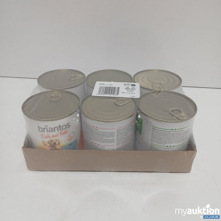 Artikel Nr. 814267 Artikel Nr. 814267: Briantos Hundefutter 6x800g