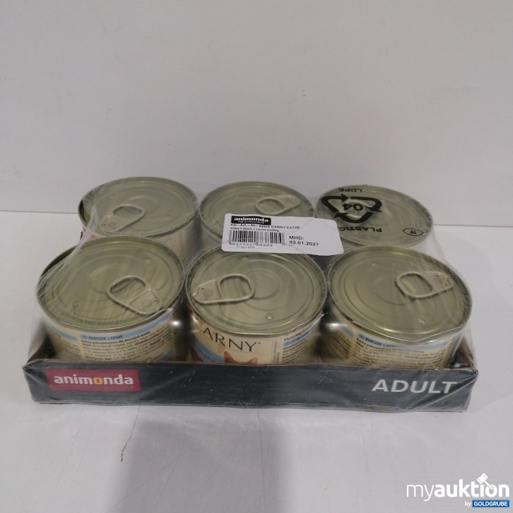 Artikel Nr. 855267: Animonda Katzenfutter Adult Huhn und Lachs 6x200g