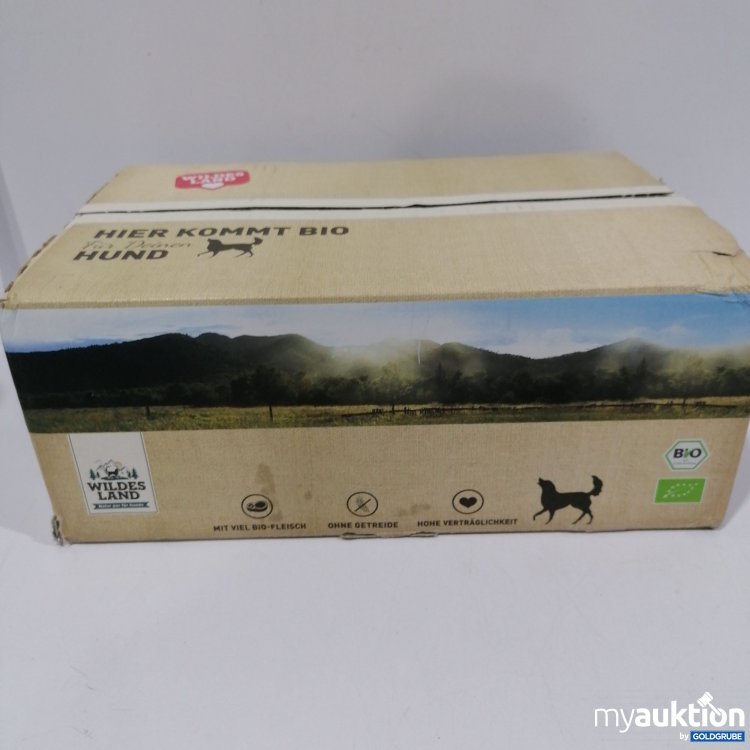 Artikel Nr. 875267: Wildes Land Bio Rind mit Kartoffeln 6×800g