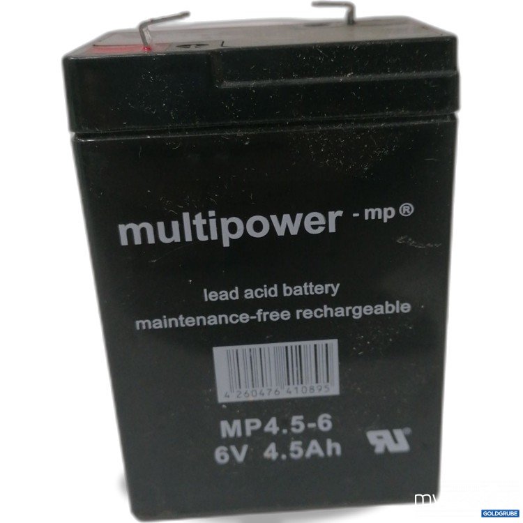 Artikel Nr. 886267: Multipower - MP Lead acid Battery MP4. 5-6