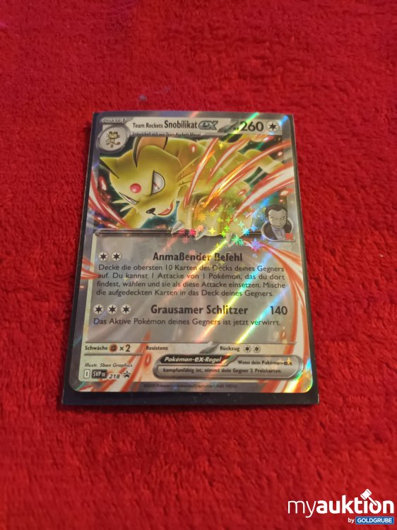 Artikel Nr. 907267 Artikel Nr. 907267: Pokemon Karte