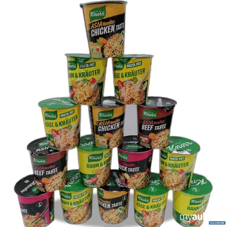 Artikel Nr. 912267: Knorr Pasta Pot diverse Sorten 15Stk 