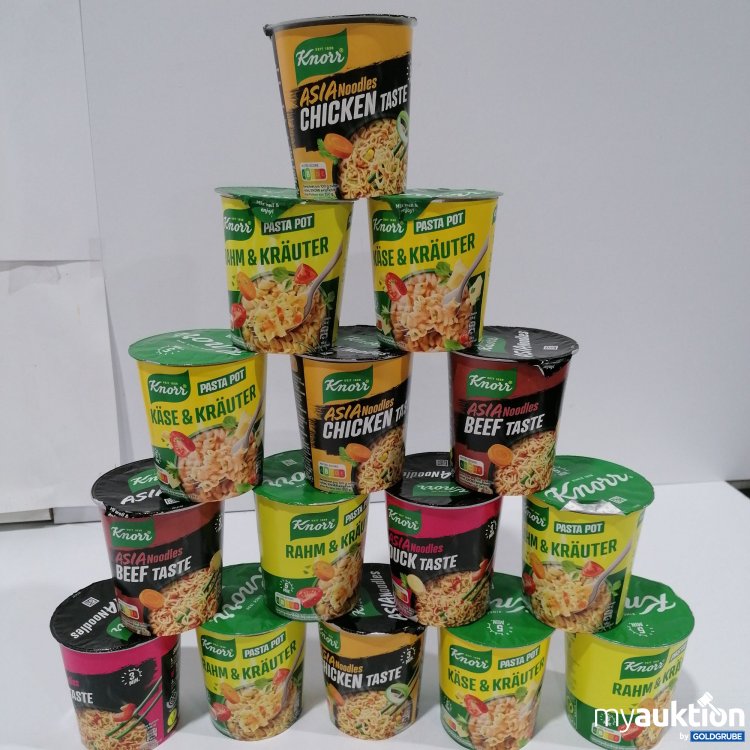 Artikel Nr. 912267: Knorr Pasta Pot diverse Sorten 15Stk 