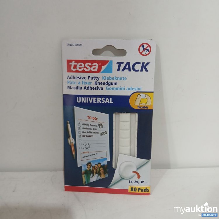 Artikel Nr. 930267 Artikel Nr. 930267: tesa Tack Adhesive Putty Universal 80 Pads