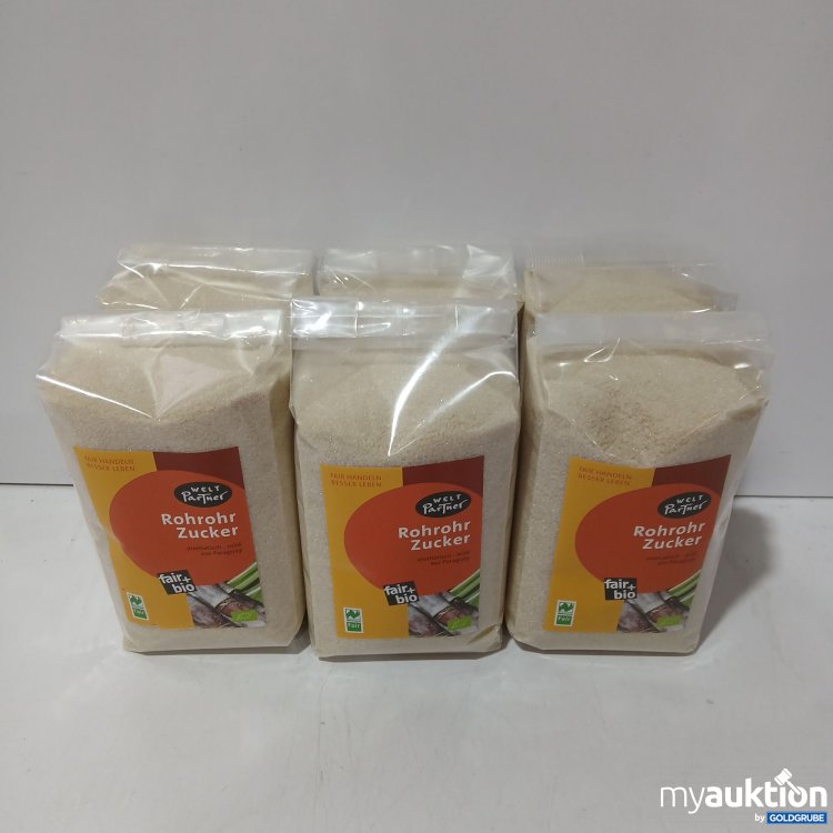 Artikel Nr. 967267: Welt Partner Rohr Zucker 6×1kg