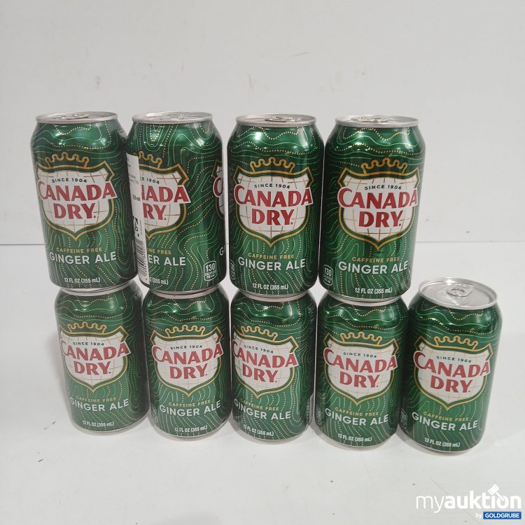 Artikel Nr. 970267: Canada Dry Caffeine free Ginger Ale je 355ml 