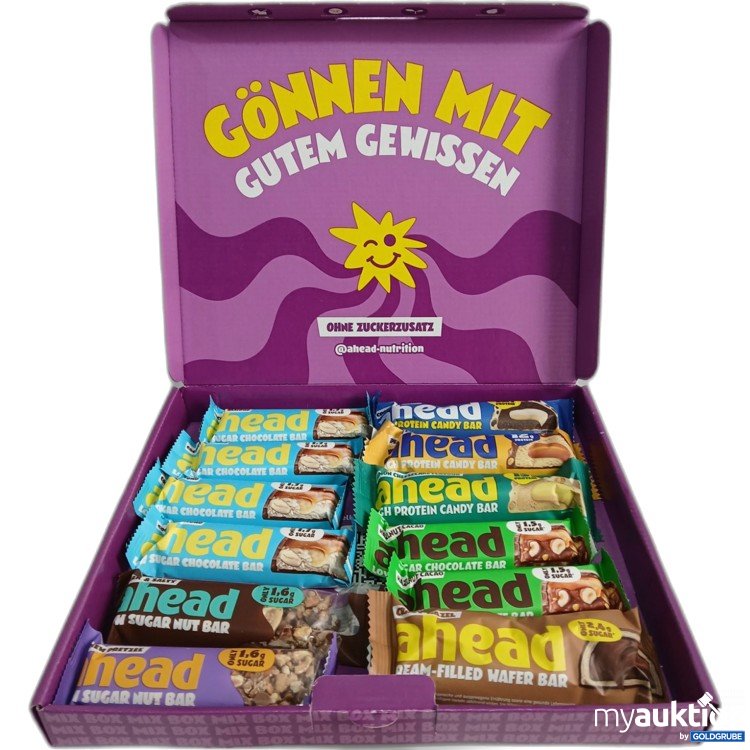 Artikel Nr. 995267 Artikel Nr. 995267: AHEAD MIX Box verschiedene only Sugar Riegel