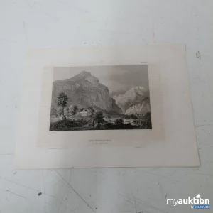 Auktion Bild ca. 24x14cm Reussthal