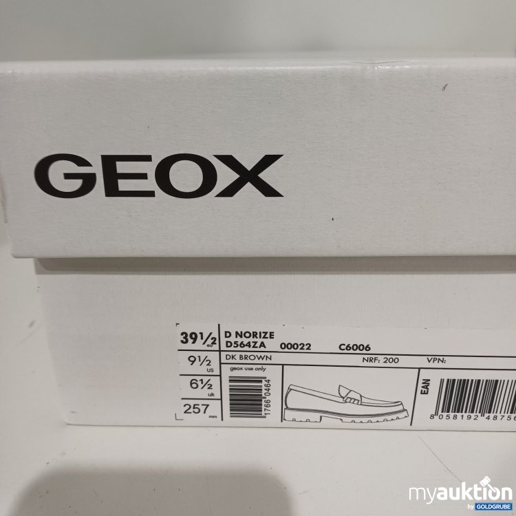 Artikel Nr. 464268 Artikel Nr. 464268: Geox Damen Slipper Norize dunkelbraun Gr. 39 1/2