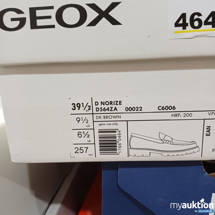 Artikel Nr. 464268 Artikel Nr. 464268: Geox Damen Slipper Norize dunkelbraun Gr. 39 1/2