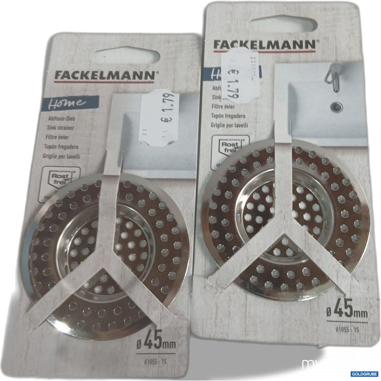 Artikel Nr. 525268: Fackelmann Home Abfluss Sieb ø45mm 