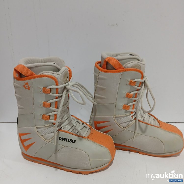 Artikel Nr. 527268: Deeluxe Snowboardboots Größe 40 Orange Weiß gebraucht