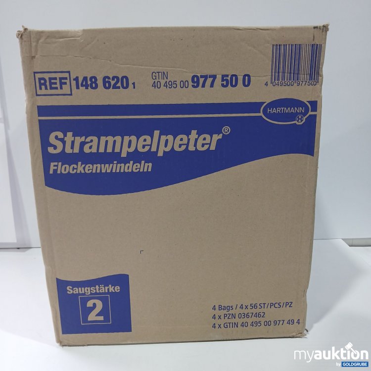 Artikel Nr. 802268 Artikel Nr. 802268: Hartmann Strampelpeter Flockenwindeln 4 Bags