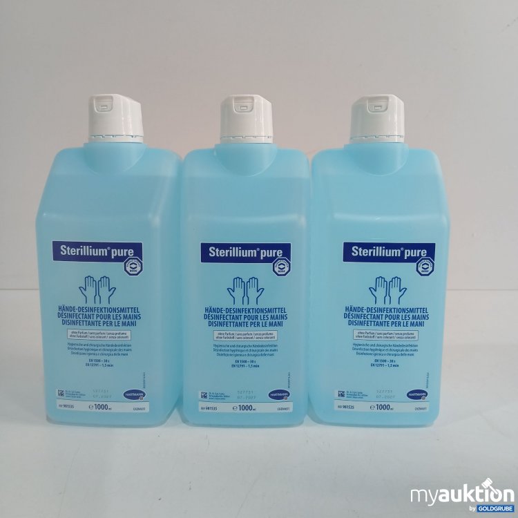 Artikel Nr. 809268 Artikel Nr. 809268: Sterilium Pure Händedesinfektionsmittel je 1000ml