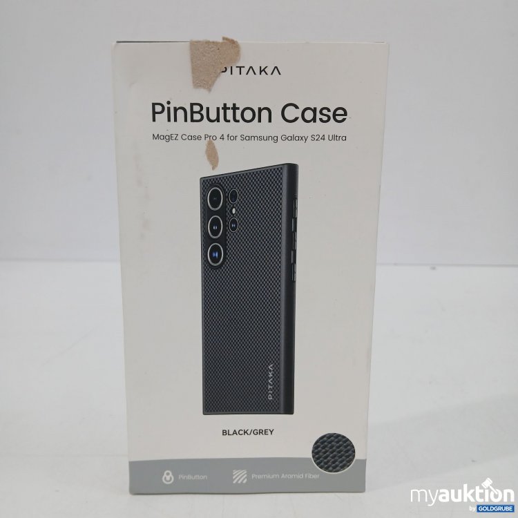 Artikel Nr. 862268: PITAKA Handyhülle für Samsung Galaxy S24 ULTRA Schwarz