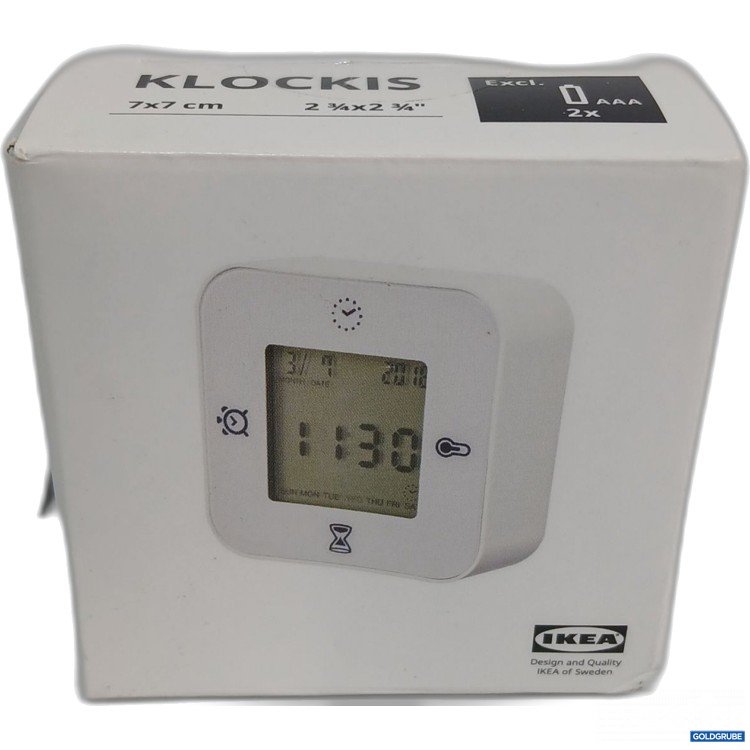 Artikel Nr. 889268: Ikea Klockis 7x7cm 705.904.53