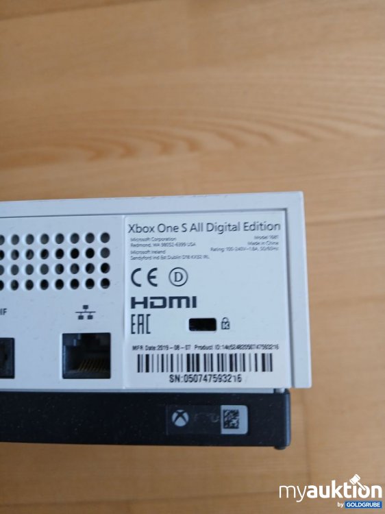 Artikel Nr. 929268: Xbox One S All Digital Edition