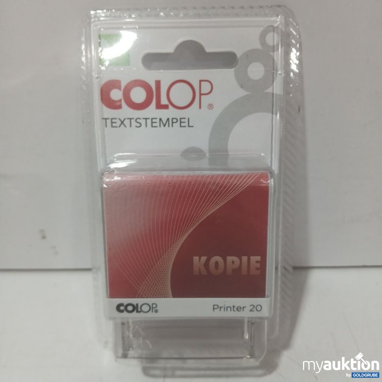 Artikel Nr. 933268 Artikel Nr. 933268: COLOP Textstempel Printer