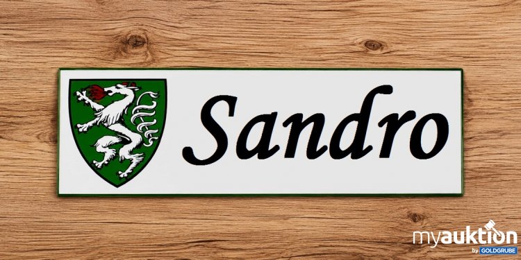 Artikel Nr. 937268: Blechschild 