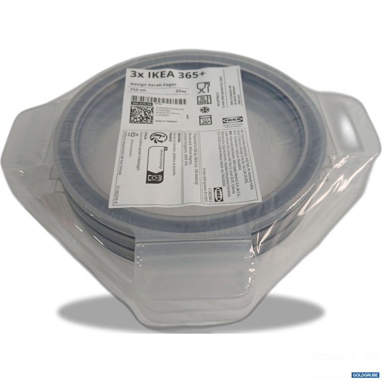 Artikel Nr. 951268 Artikel Nr. 951268: Ikea Aufbewahrungsbox 3er Set 750ml 505.079.59
