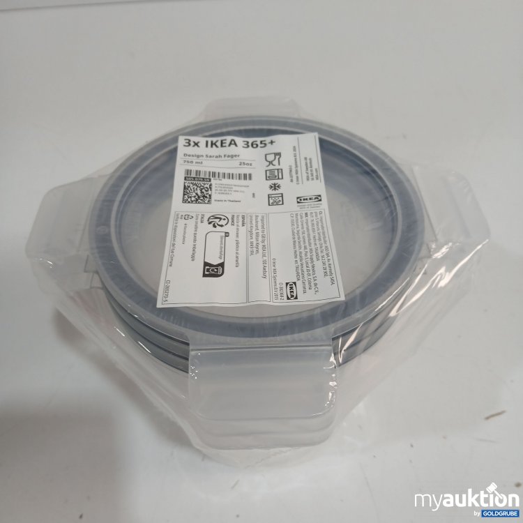 Artikel Nr. 951268 Artikel Nr. 951268: Ikea Aufbewahrungsbox 3er Set 750ml 505.079.59