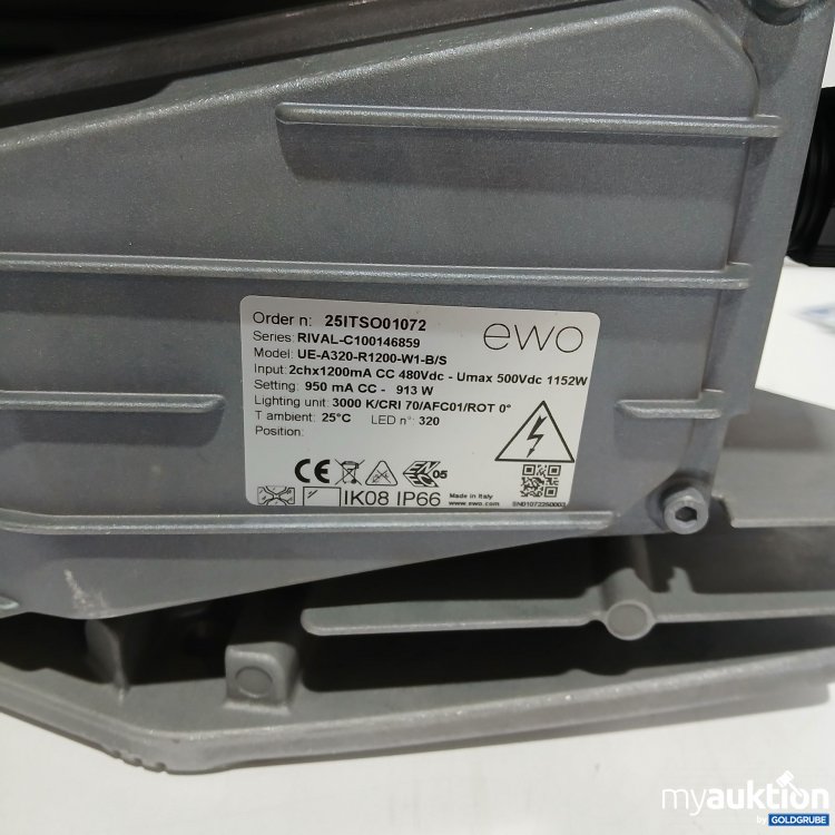 Artikel Nr. 952268: Ewo Hochleistungs-LED-Flutlichtstrahler Beschädigt 