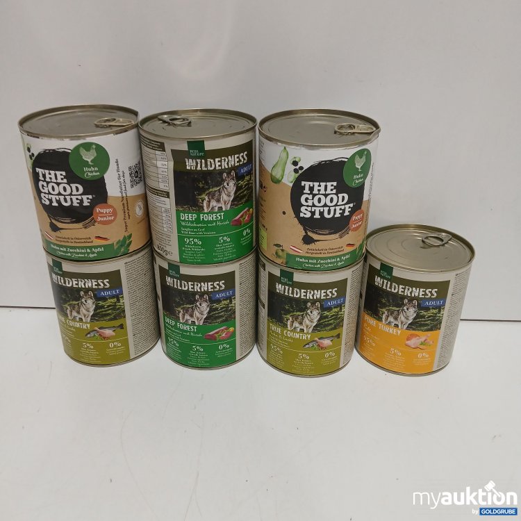 Artikel Nr. 953268 Artikel Nr. 953268: Diverses Hundefutter Verschiedene Sorten 7×800G