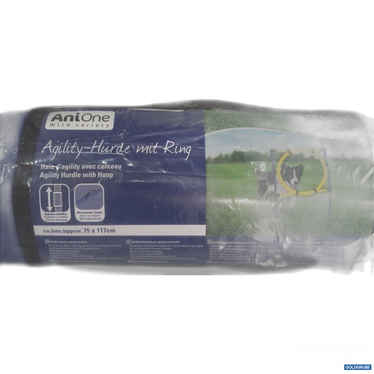 Artikel Nr. 964268: AniOne Agility-Hürde mit Ring 75x117cm 