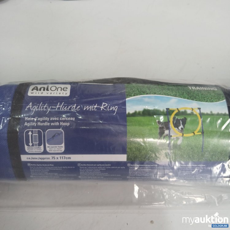 Artikel Nr. 964268: AniOne Agility-Hürde mit Ring 75x117cm 