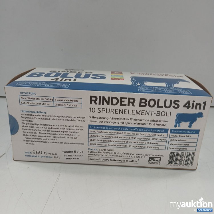 Artikel Nr. 984268: Futtermittel Fallmann Rinder Blous 4in 1 Milchkühe & Muttermilch 960g 