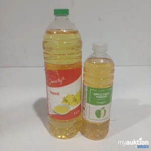 Artikel Nr. 477268: Jeden Tag Rapsöl 1L & Apple Cider Vinegar 500ml