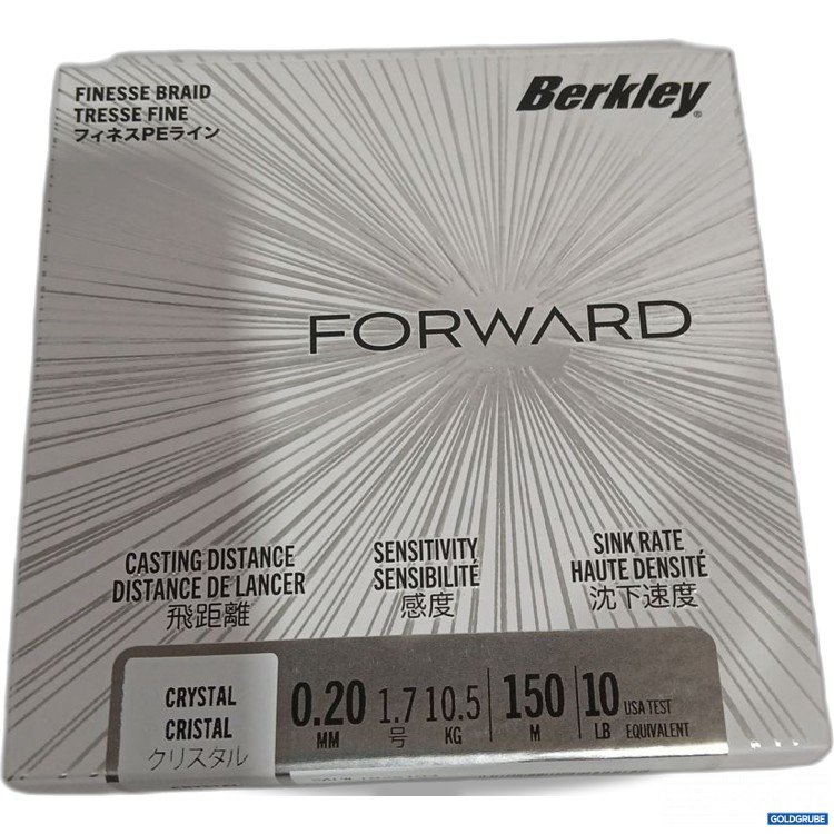 Artikel Nr. 442269: Berkley Forward Finesse Braided Line 150m 0,20mm 10,5kg