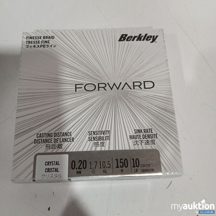 Artikel Nr. 442269: Berkley Forward Finesse Braided Line 150m 0,20mm 10,5kg
