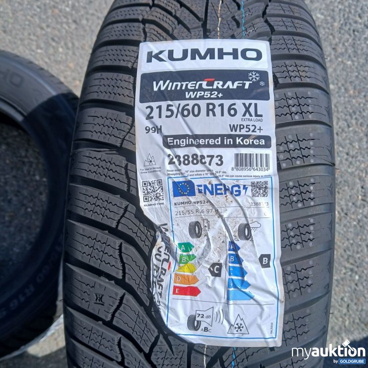 Artikel Nr. 447269 Artikel Nr. 447269: Kumho WinterCraft WP52 215/60 R16 XL 99H