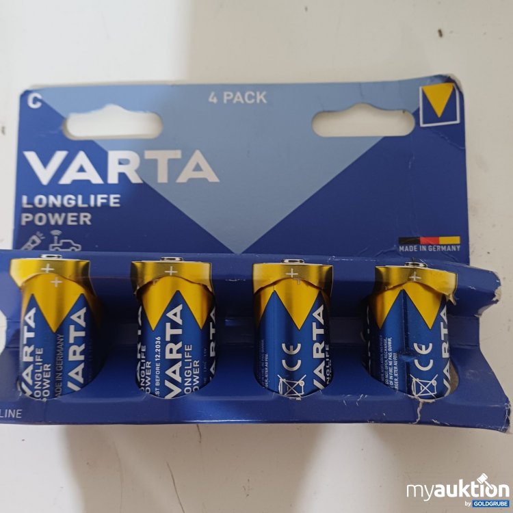Artikel Nr. 467269 Artikel Nr. 467269: Varta Longlife Power Batterie C, 4 Stk.
