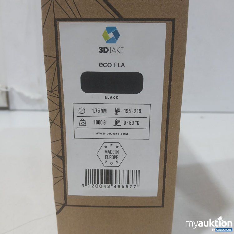 Artikel Nr. 469269: 3D Jake Printer Filament eco PLA 1,75 mm 1000 g Schwarz