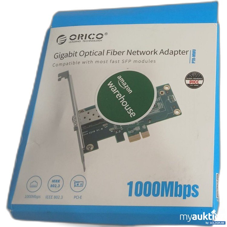 Artikel Nr. 525269: Orico Gigabit Optical Fiber Network Adapter 1000Mbps 