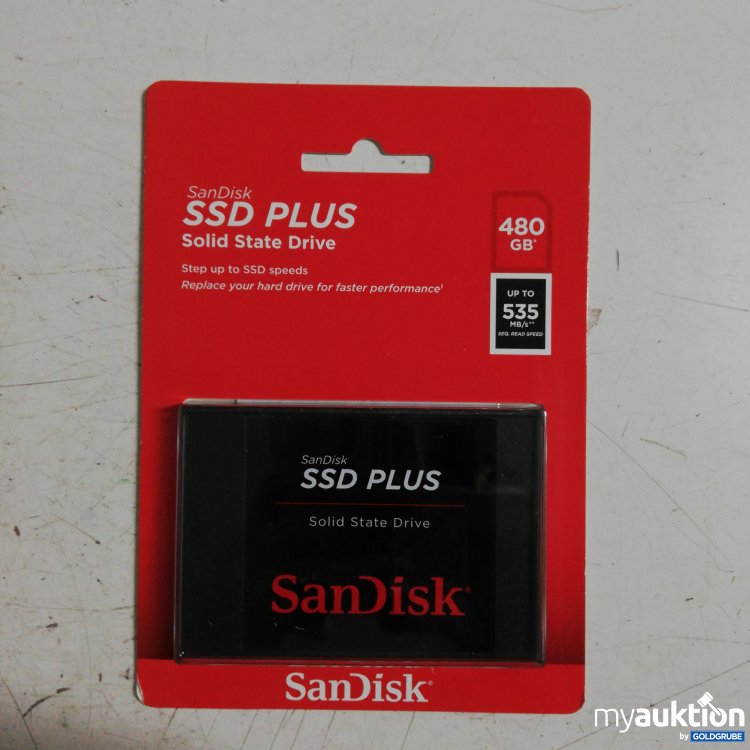 Artikel Nr. 713269: SanDisk SSD Plus Solid Stade Drive 480GB