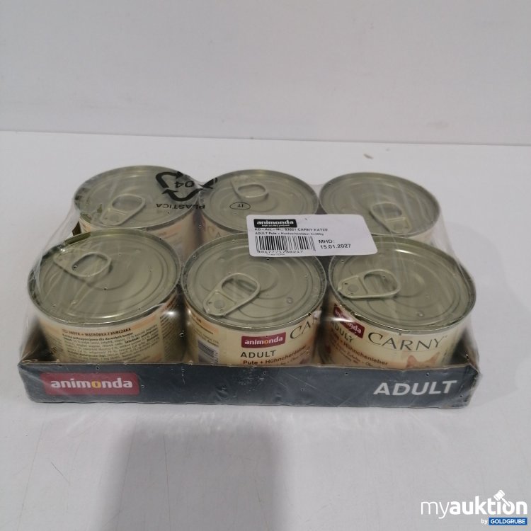Artikel Nr. 855269: Animonda Katzenfutter Hühnchenleber 6x200g