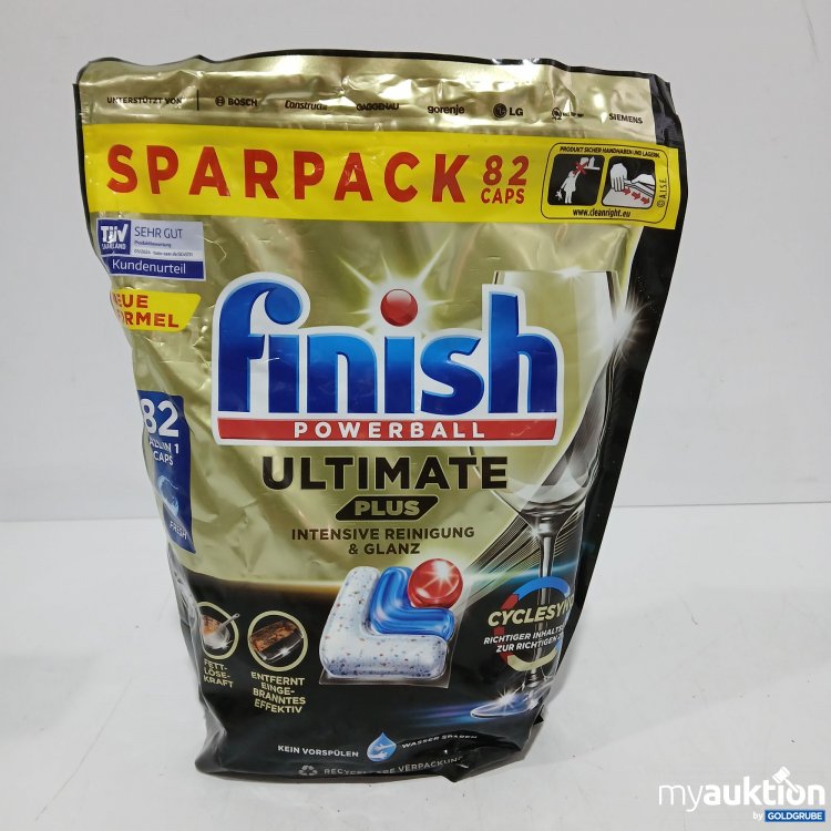 Artikel Nr. 860269: Finish Powerball Ultimate Plus 82 Caps 