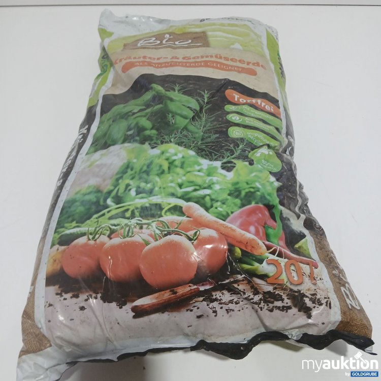 Artikel Nr. 865269: GramoFlor Bio Kräuter-& Gemüseerde 20l