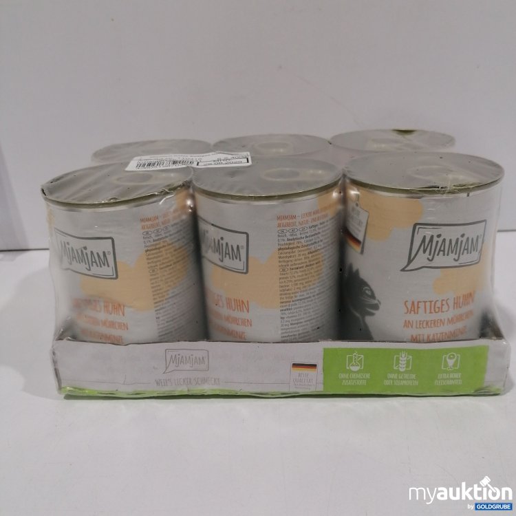 Artikel Nr. 875269: Mjammjam Katze Saftiges Huhn 6×400g