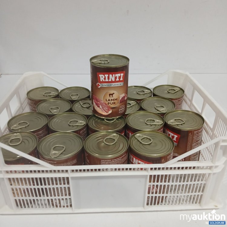 Artikel Nr. 876269 Artikel Nr. 876269: Rinti Singlefleisch Lamm Pur 19x400g