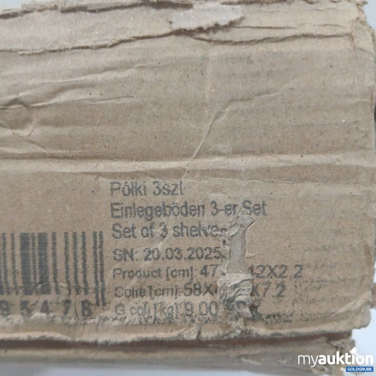 Artikel Nr. 892269 Artikel Nr. 892269: Einlegeböden 3er Set