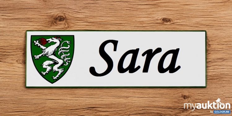 Artikel Nr. 937269: Blechschild 