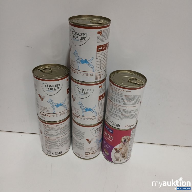 Artikel Nr. 953269: Diverse Hundefutter Verschiedene Sorten 7×400G 